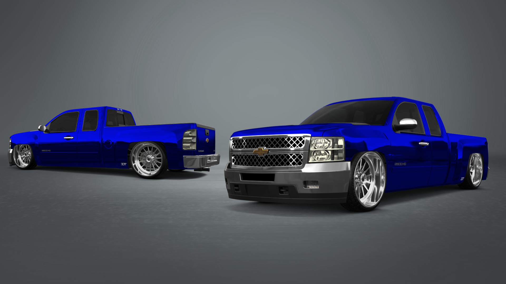 Chevrolet Silverado 2500 HD Extended Cab Pickup Truck 2007