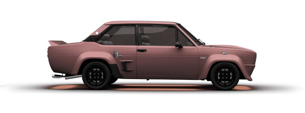 Fiat 131 Abarth Coupe 1976 tuning