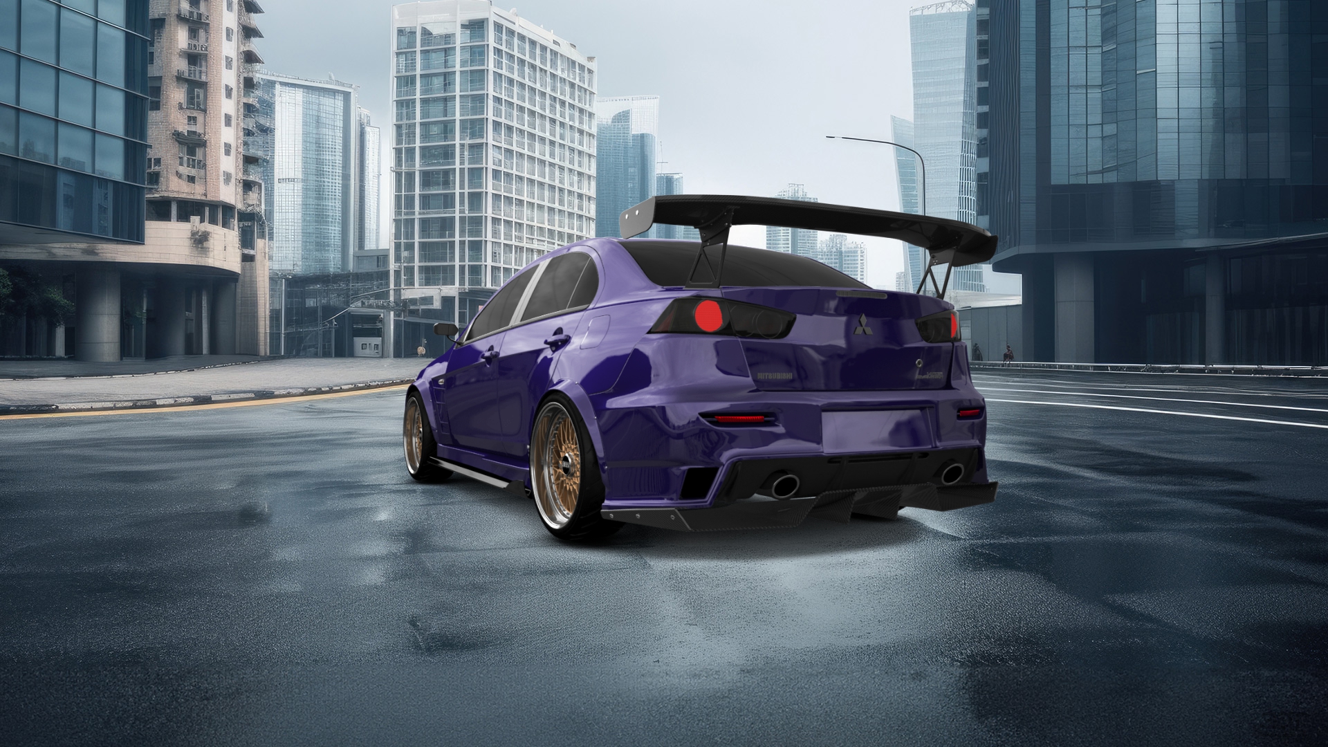 Mitsubishi Lancer Evolution X Sedan 2008