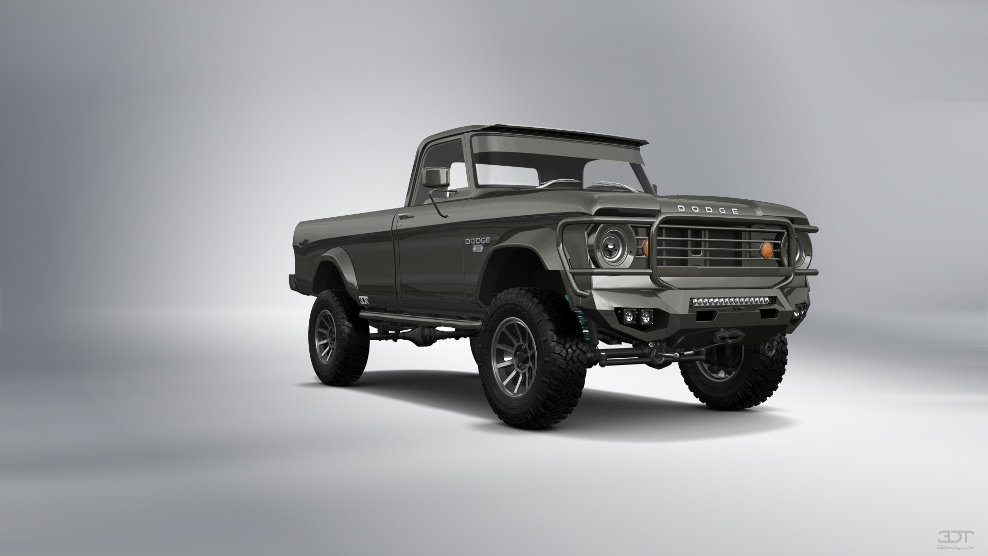Dodge Power Wagon W200 2 Door pickup truck 1966