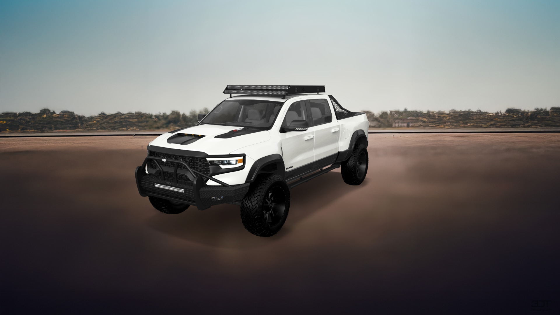 Dodge Ram 1500 TRX 4 Door pickup truck 2021 tuning