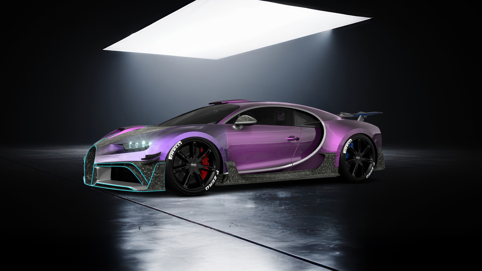 Bugatti Chiron 2 Door Coupe 2016 tuning