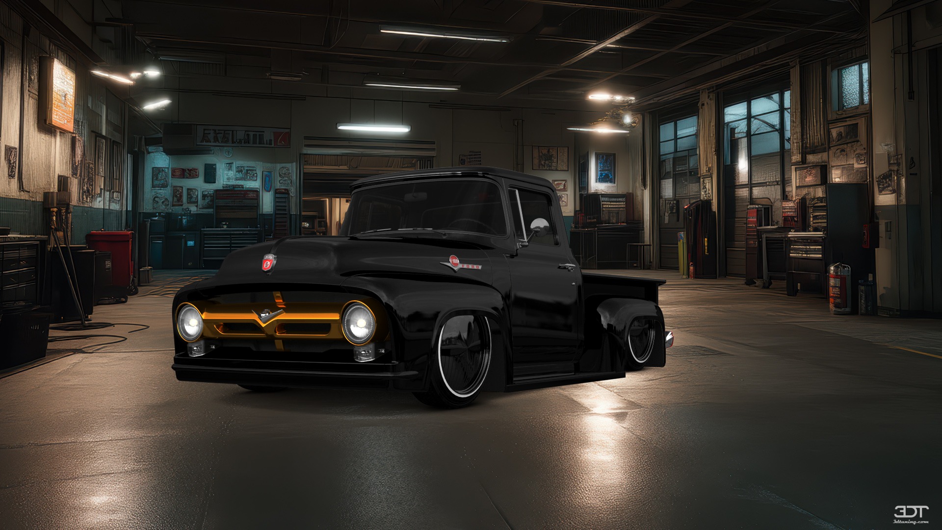 Ford F-100 2 Door truck 1956 tuning