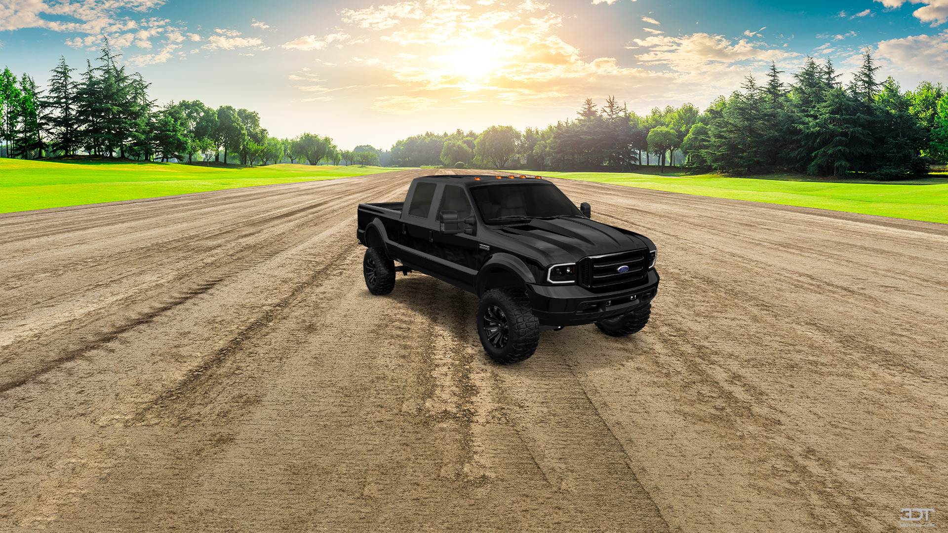 Ford F-250 Crew Cab 4 Door pickup truck 1999