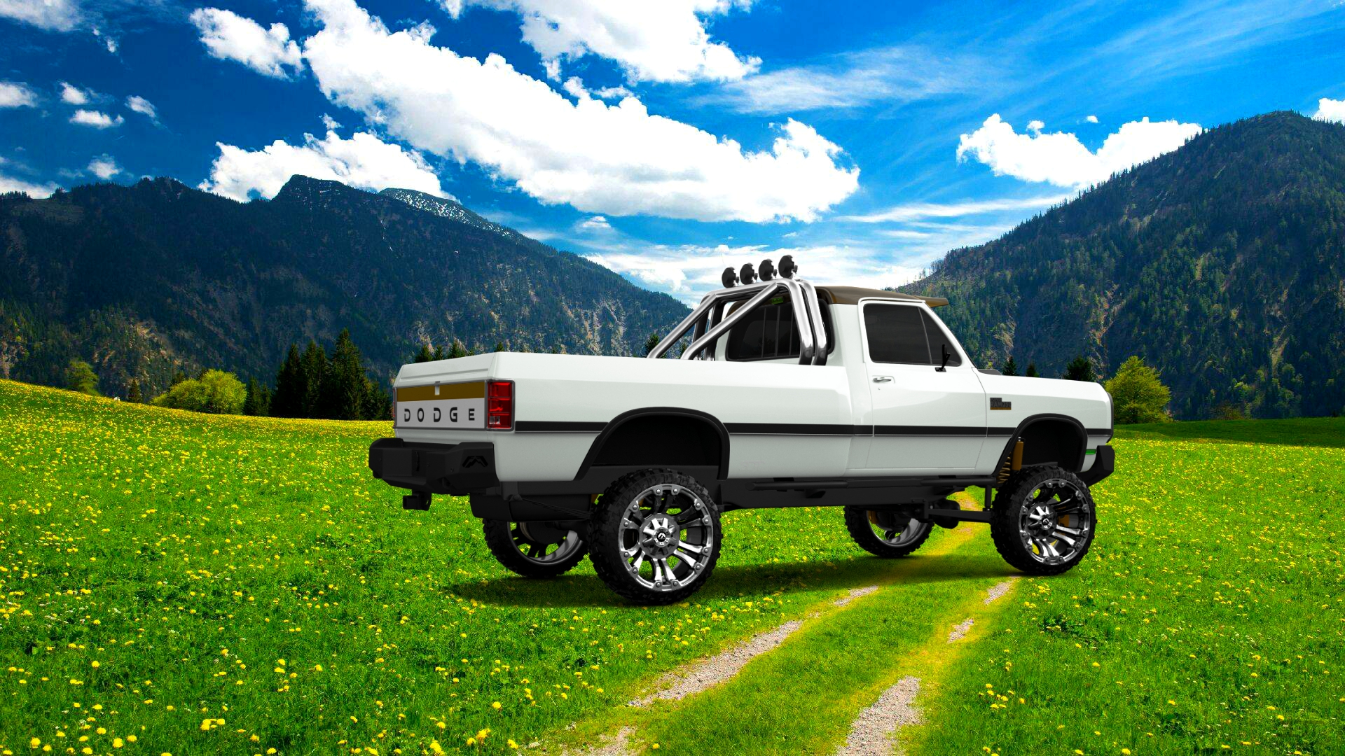 Dodge Ram 2 Door pickup truck 1991 Images