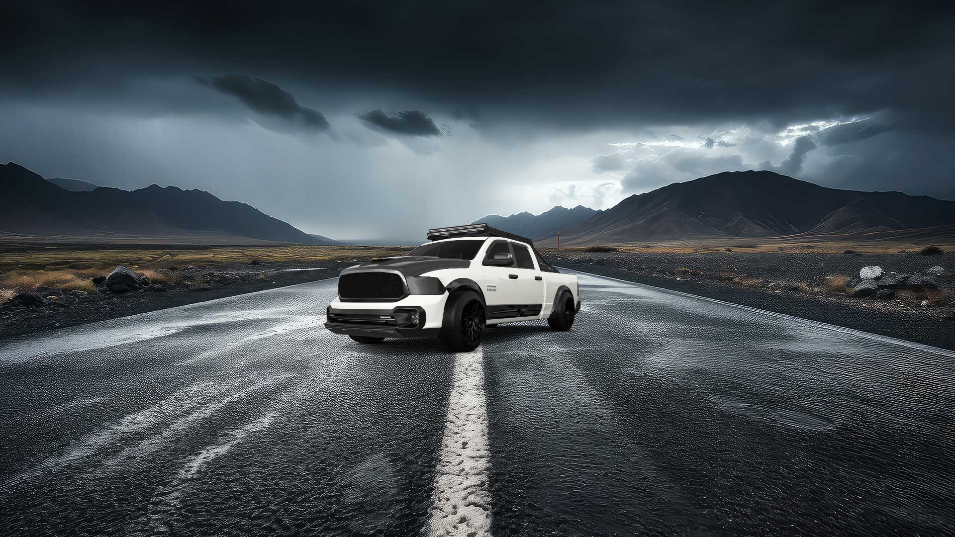 Dodge Ram 1500 6.4 ft box 4 Door pickup truck 2013