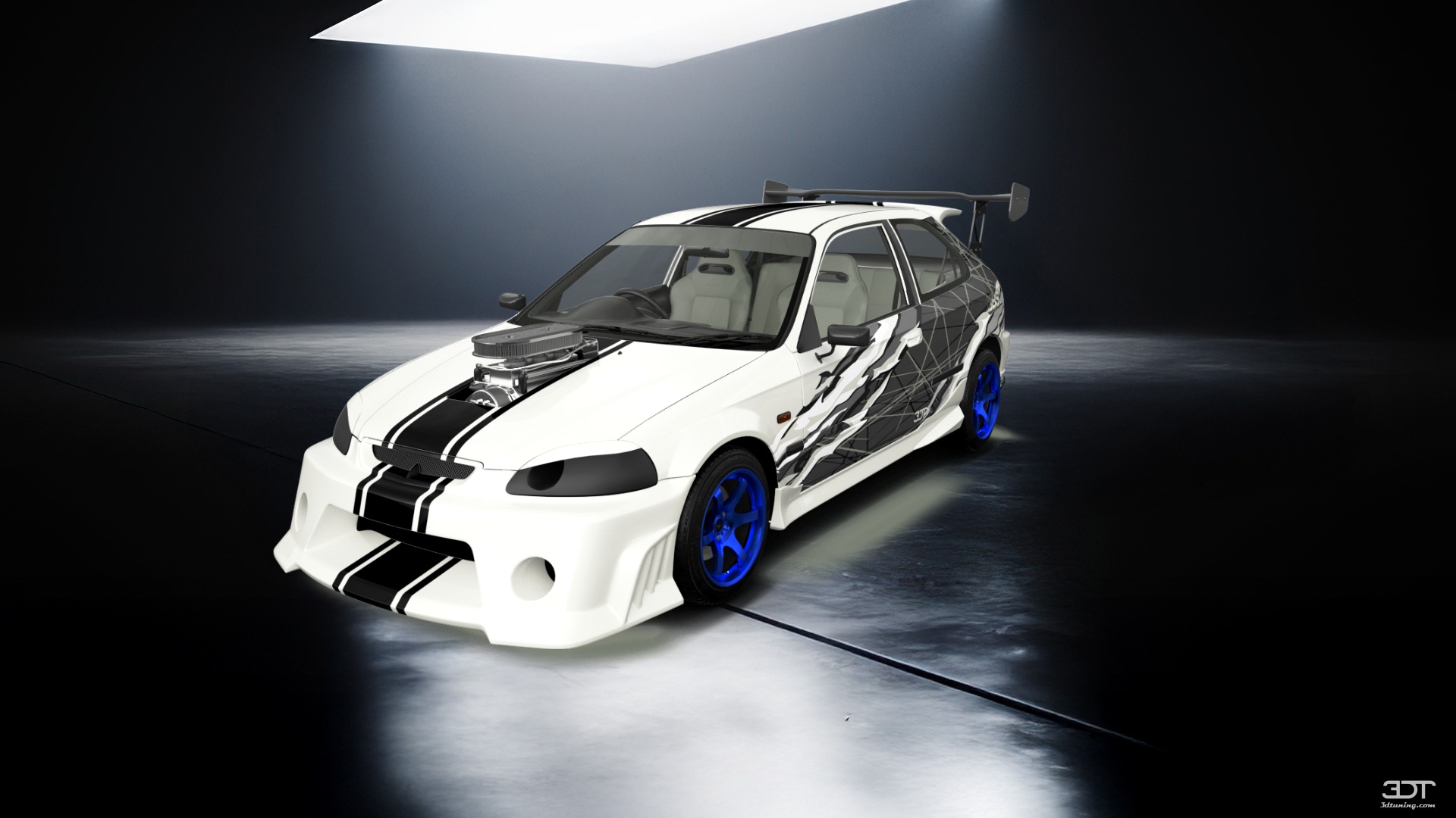 Honda Civic 3 Door Hatchback 1997 tuning