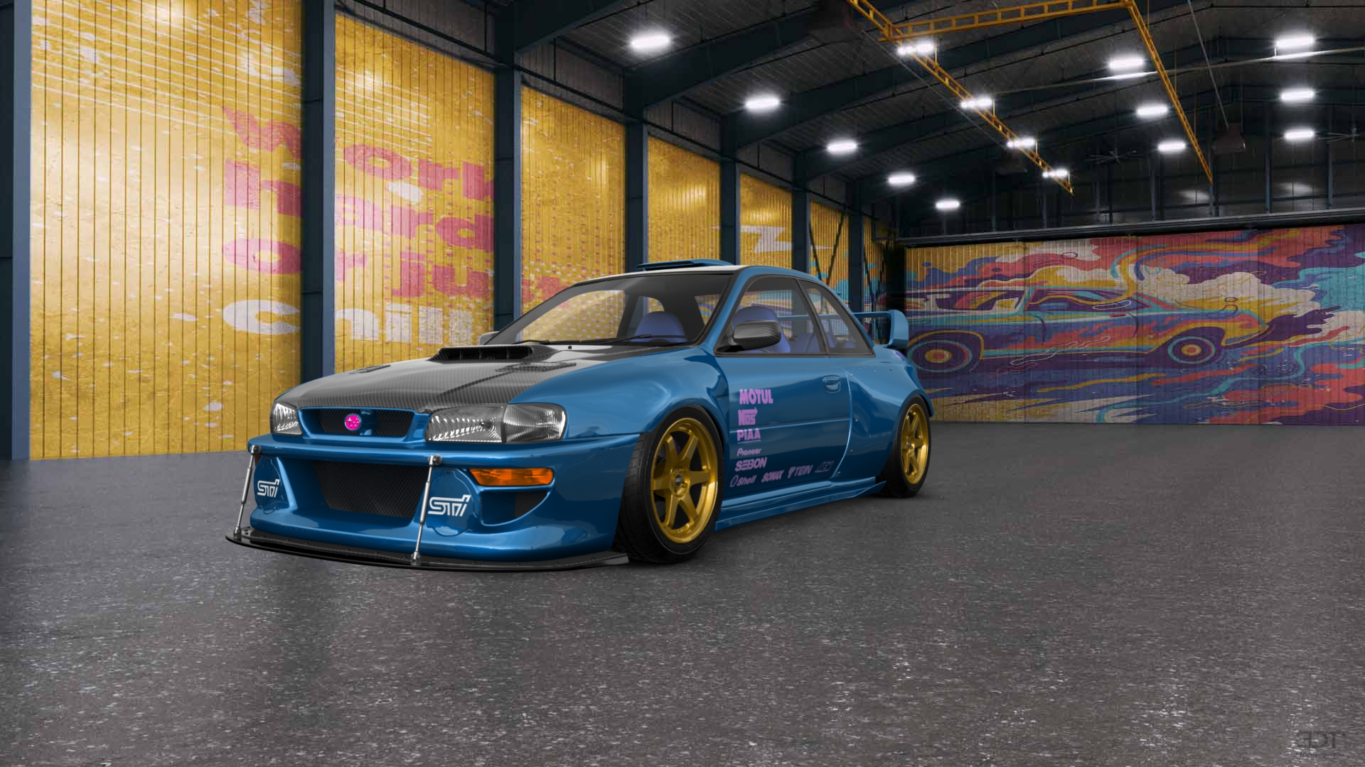Subaru Impreza WRX STI 22B 2 Door Coupe 2000
