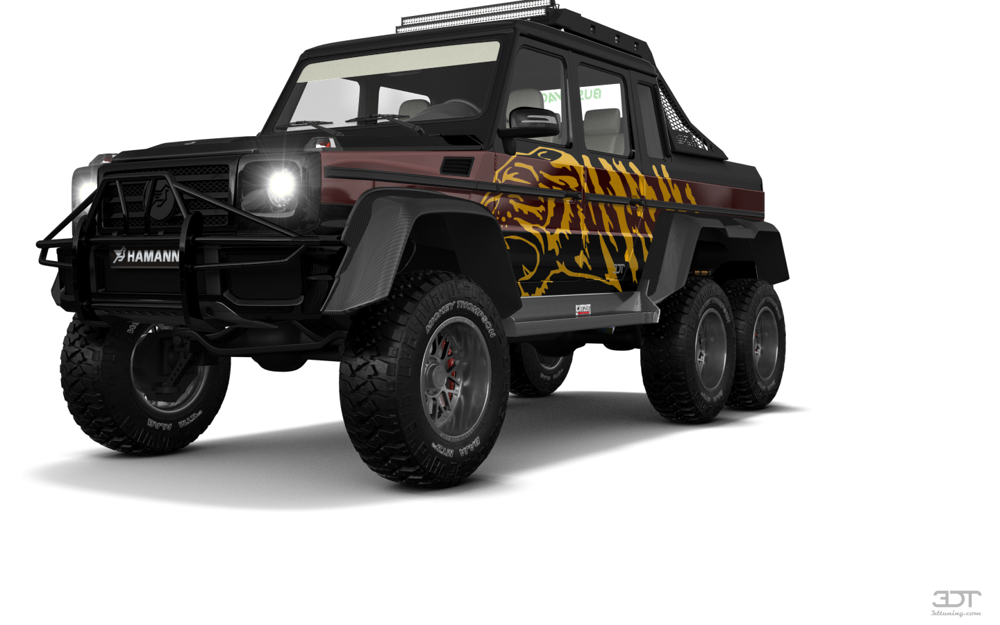 Mercedes G 63 AMG 6x6 4 Door pickup truck 2013