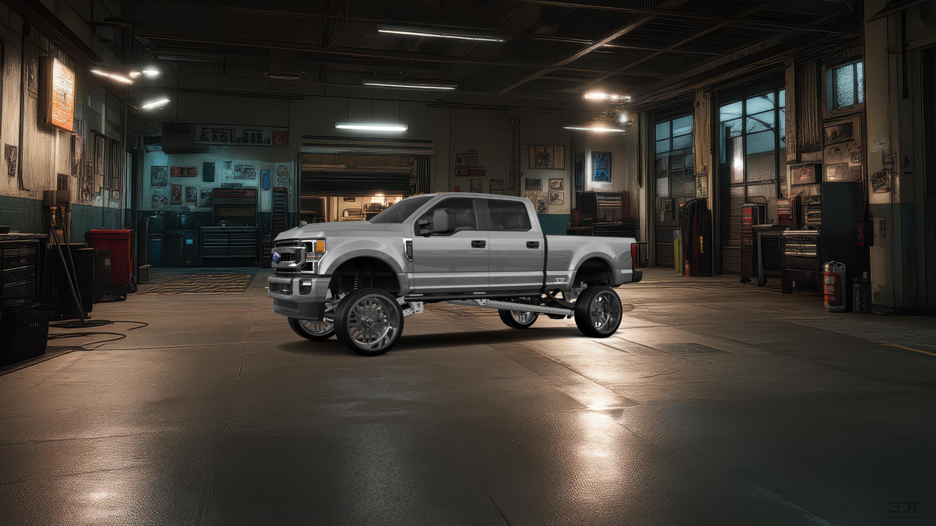 Ford F-250 4 Door pickup truck 2021 tuning