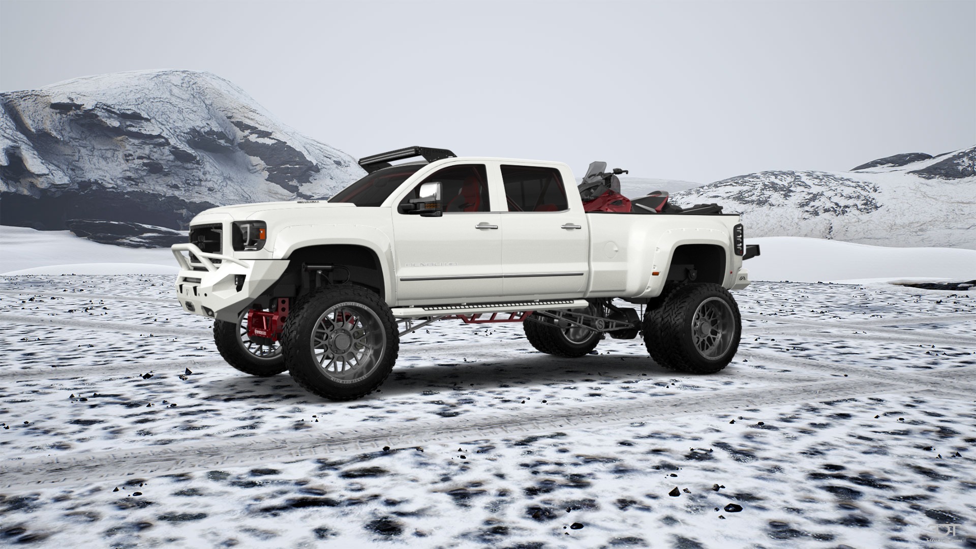 GMC Sierra 3500 HD Crew Cab 4 Door pickup truck 2015