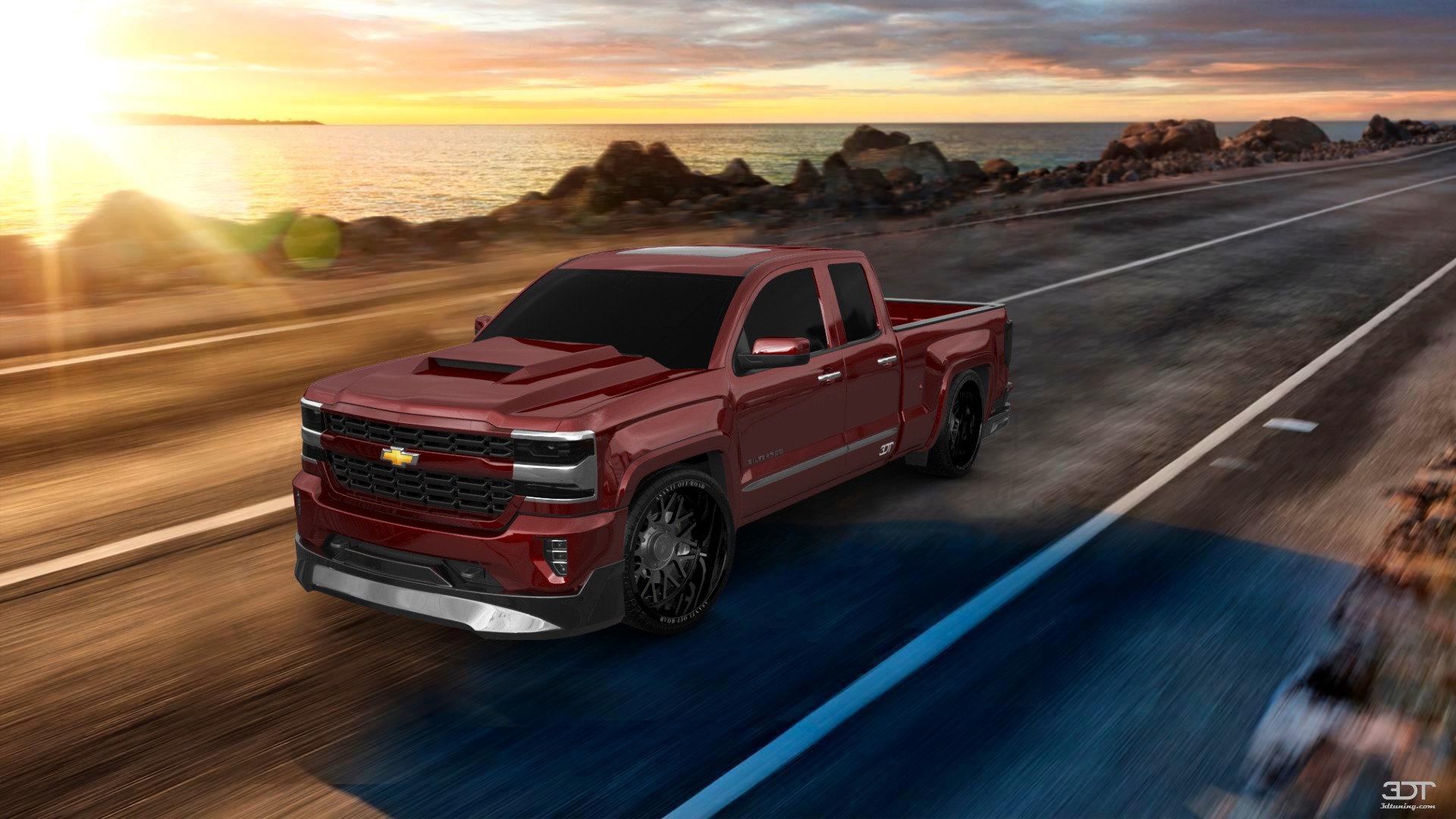 Chevrolet Silverado 1500 6.5 ft box 4 Door pickup truck 2016 tuning