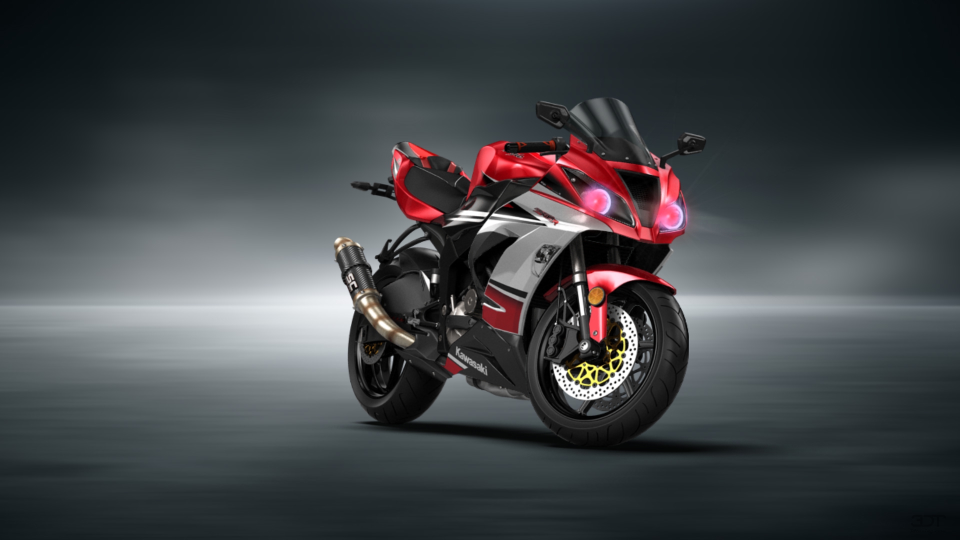 NyteBlade1994のカスタムKawasaki Ninja ZX 6R 2015 | 3DTuning