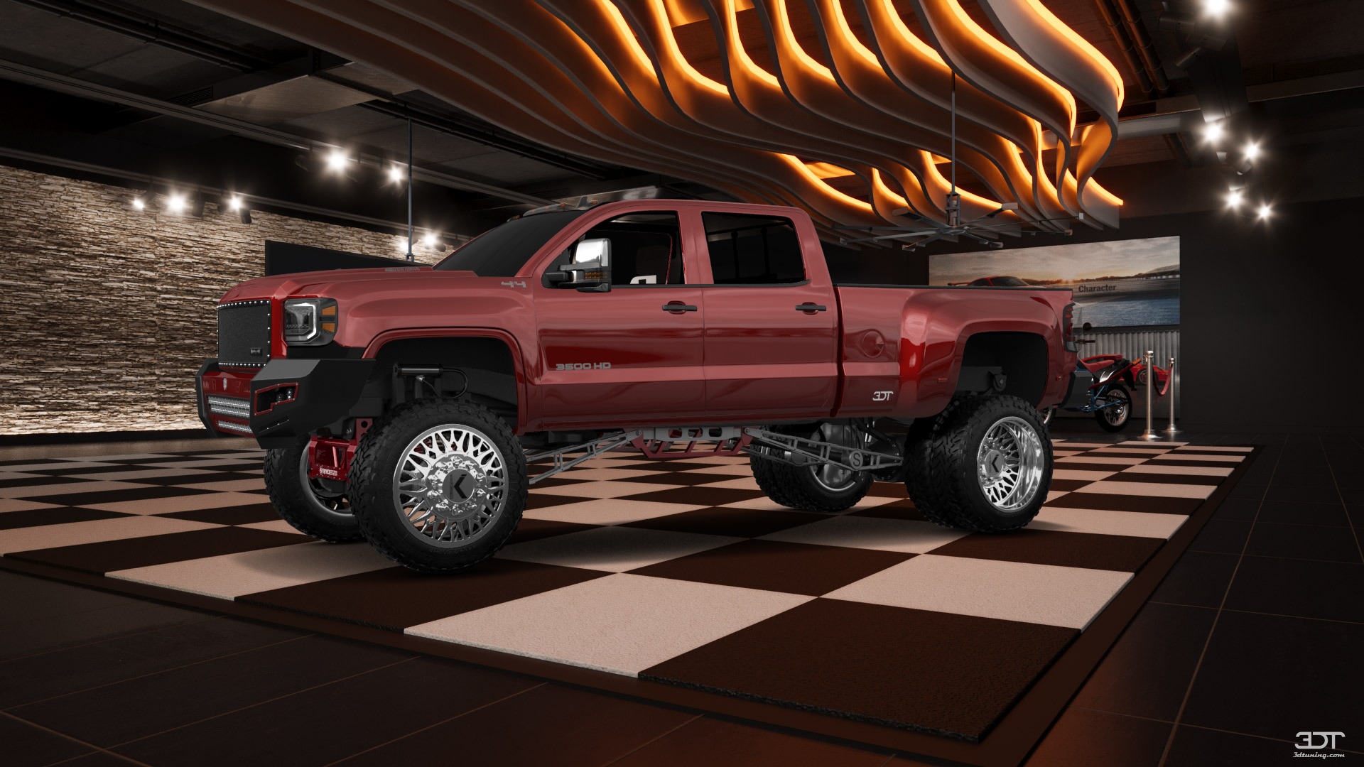 GMC Sierra 3500 HD Crew Cab 4 Door pickup truck 2015