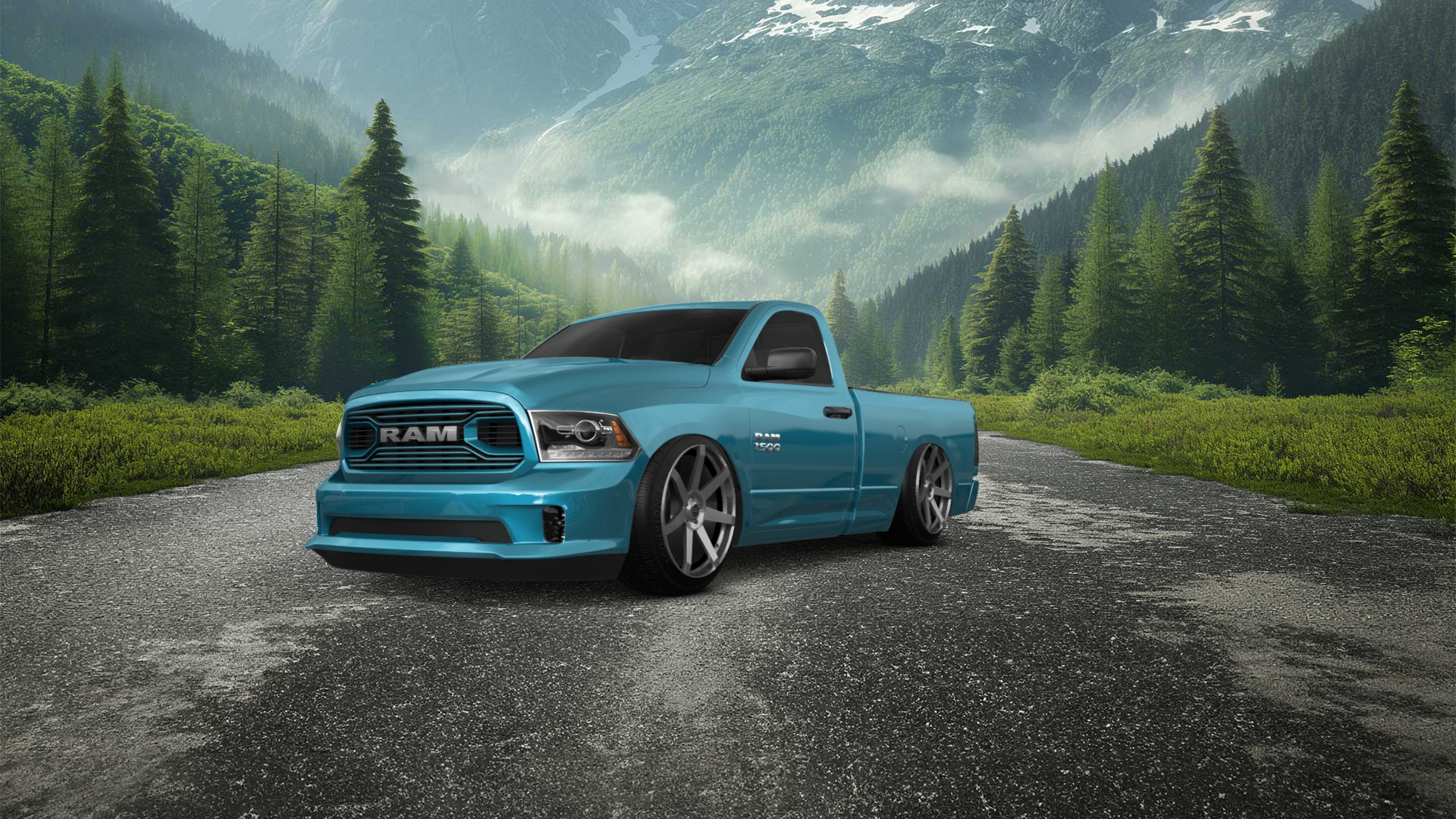 Dodge Ram 1500 Regular Cab 2 Door truck 2014 tuning