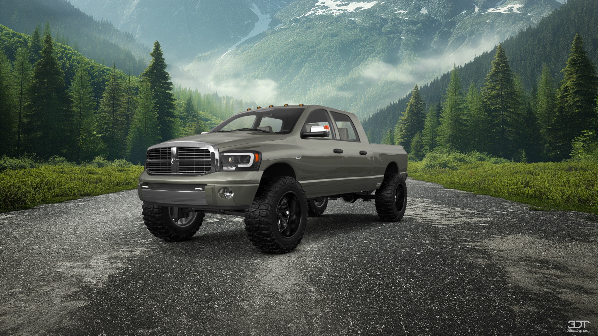 Dodge Ram 2500 4 Door pickup truck 2007 tuning