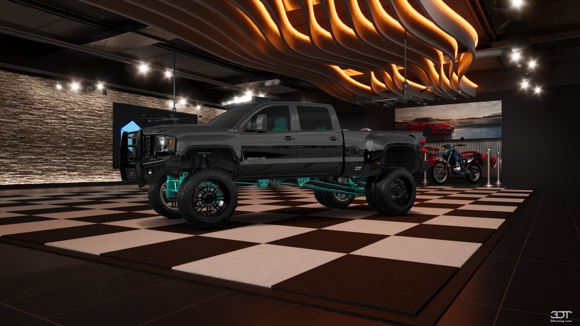 GMC Sierra 3500 HD Crew Cab 4 Door pickup truck 2015