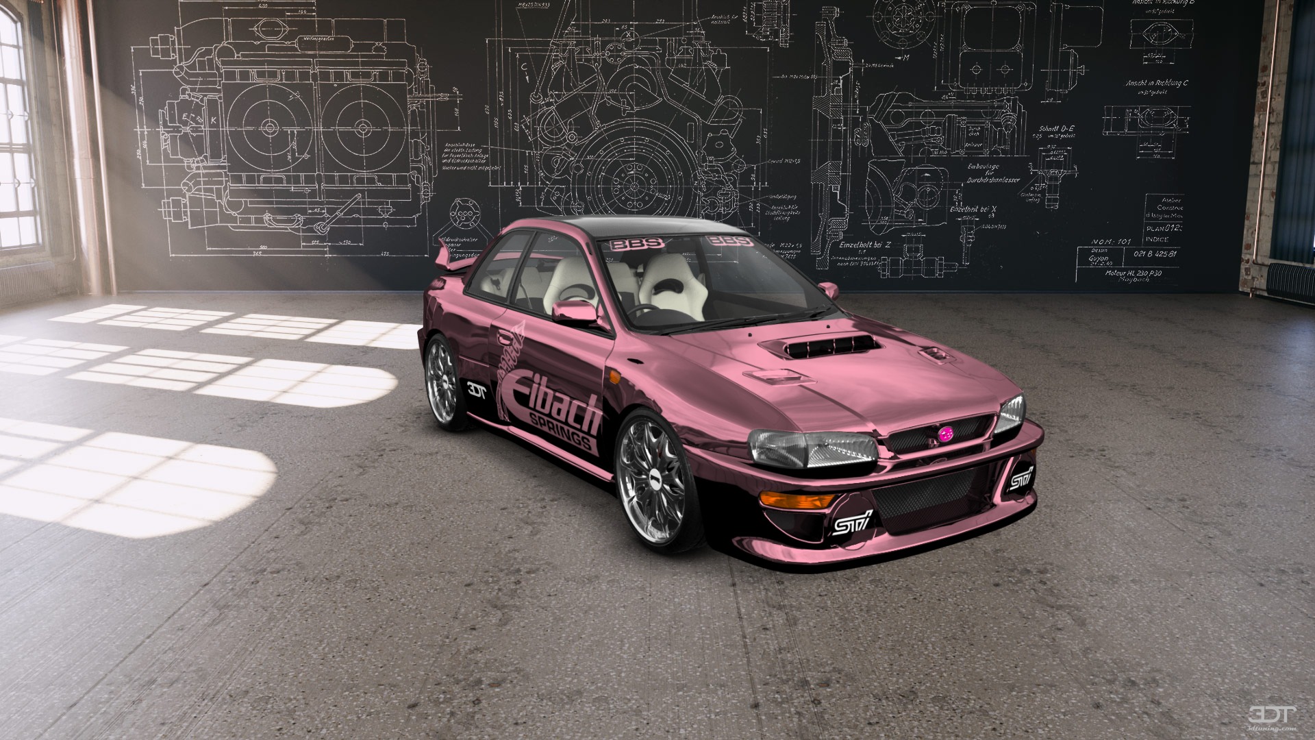 Subaru Impreza WRX STI 22B 2 Door Coupe 2000