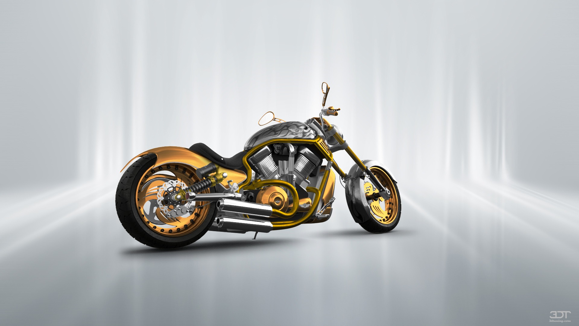 Harley-Davidson Custom Chopper Cruiser 2011