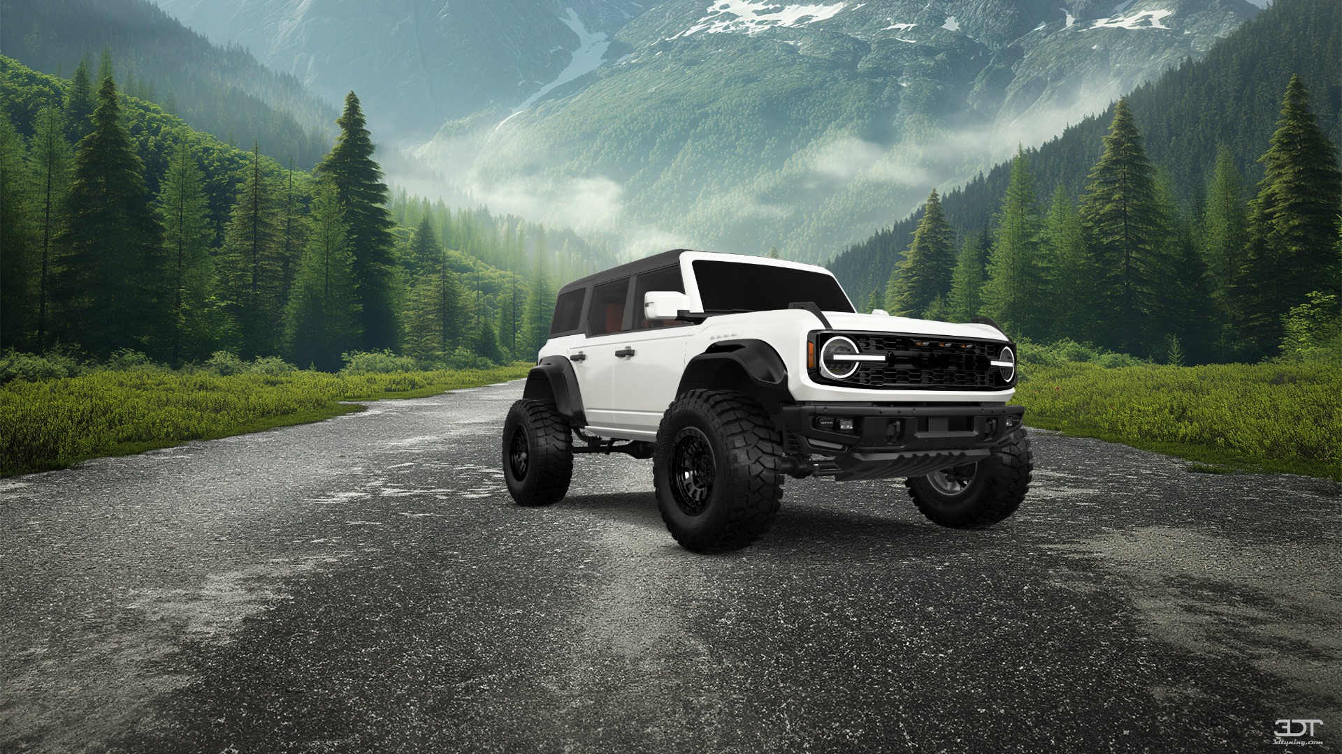 Ford Bronco Raptor 4 Door pickup truck 2022 tuning