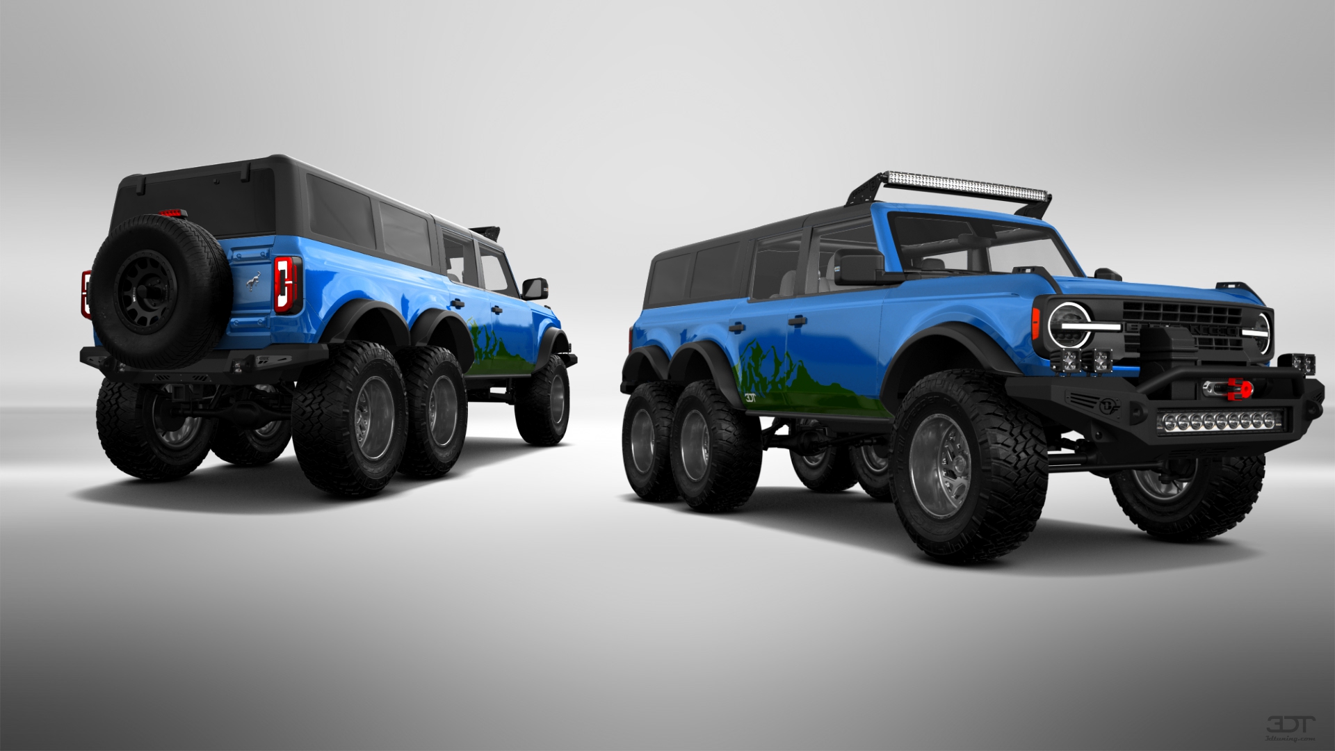 Ford Bronco 6X6 4 Door pickup truck 2021 tuning