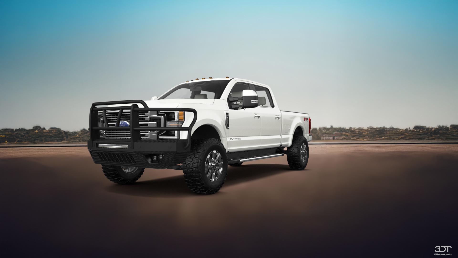 Ford F-250 4 Door pickup truck 2021 tuning