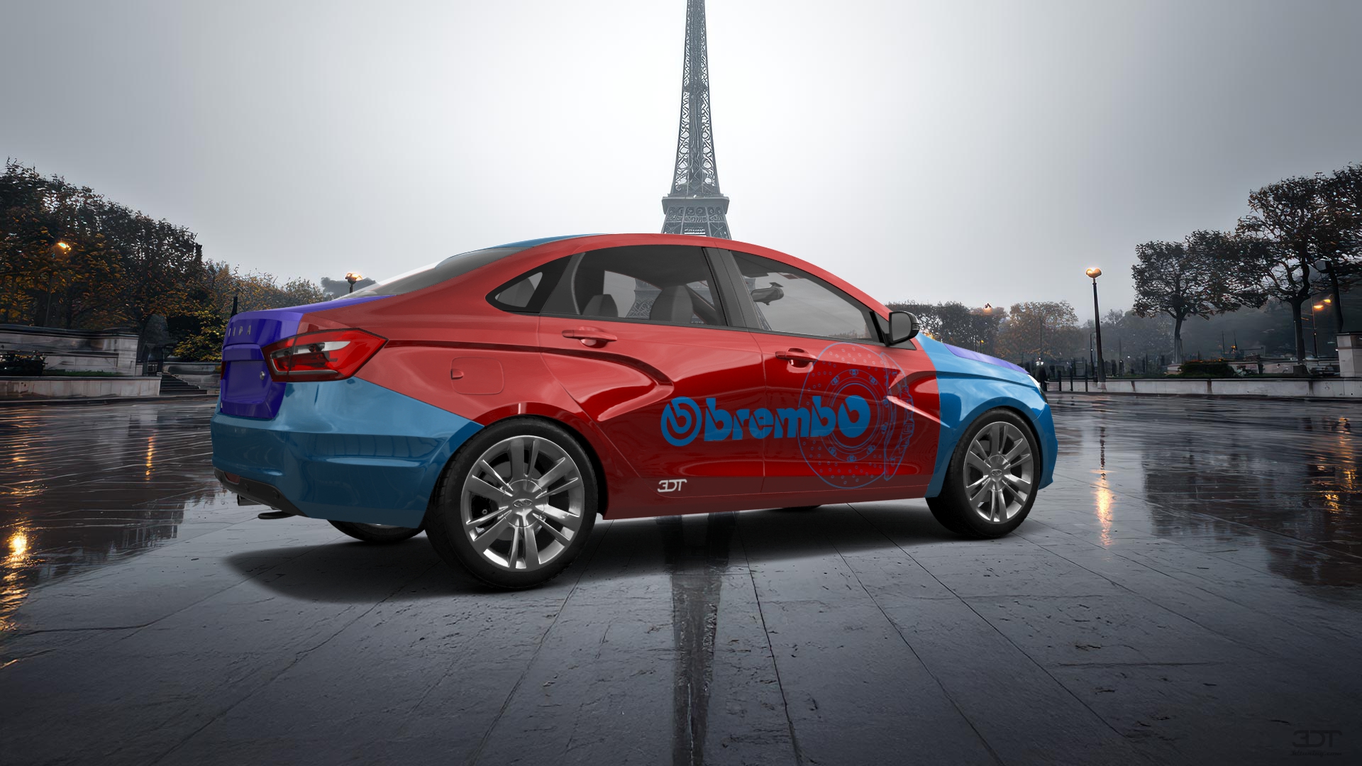 Lada Vesta 4 Door Saloon 2016 tuning