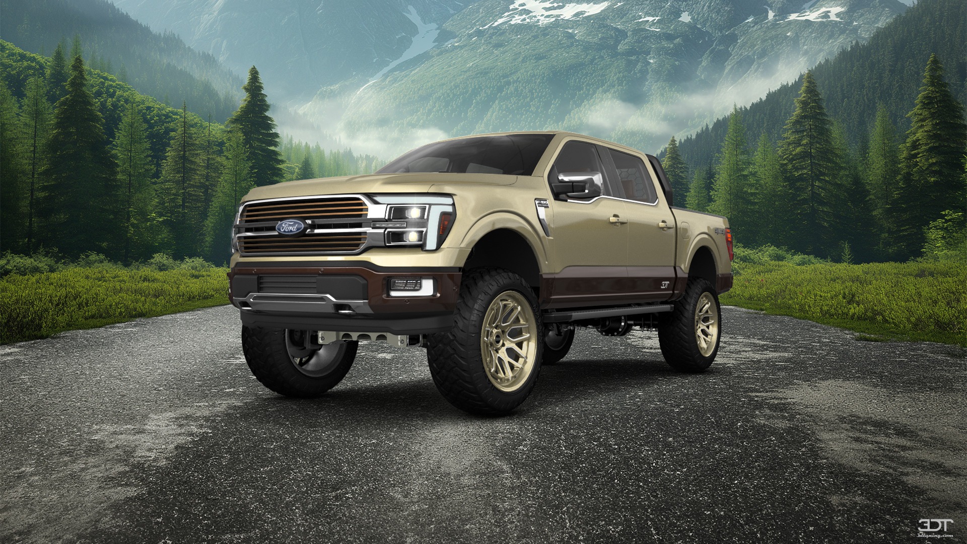 Ford F-150 SuperCrew 4 Door pickup truck 2024 tuning