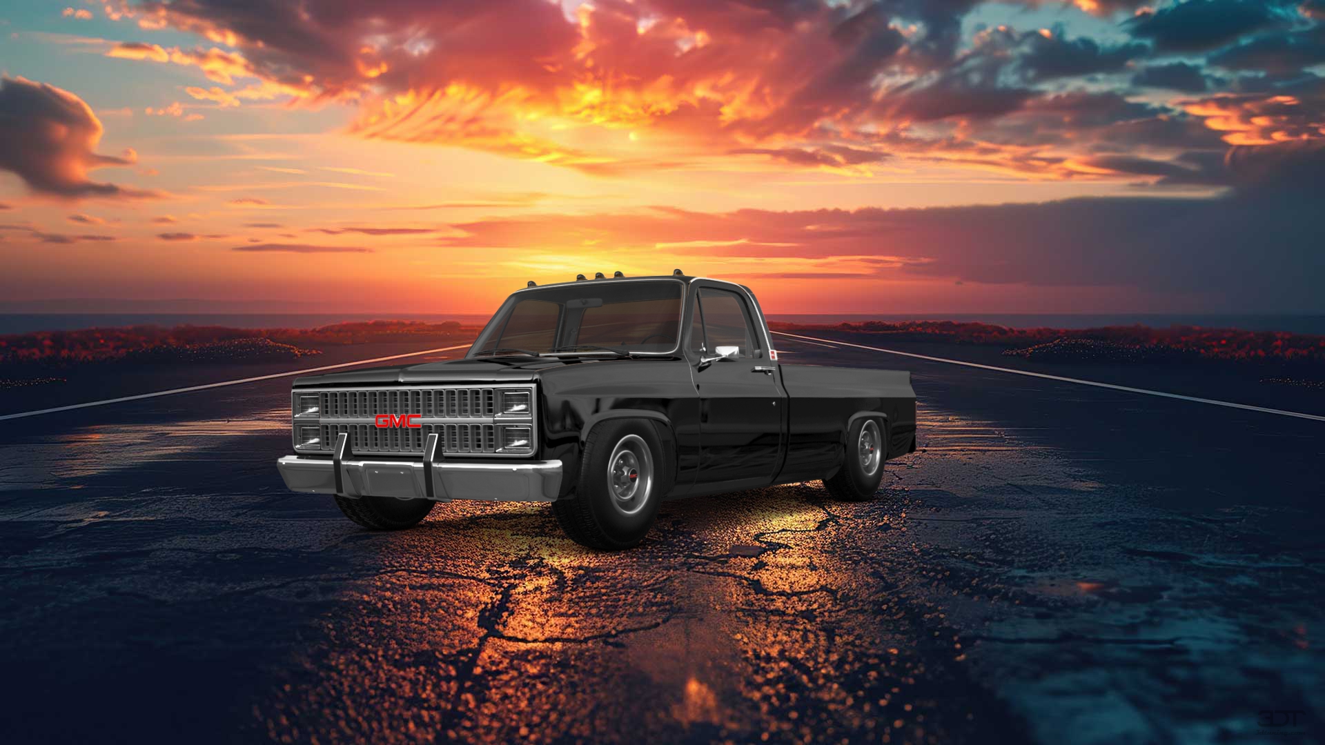 GMC Sierra 1500 2 Door pickup truck 1985