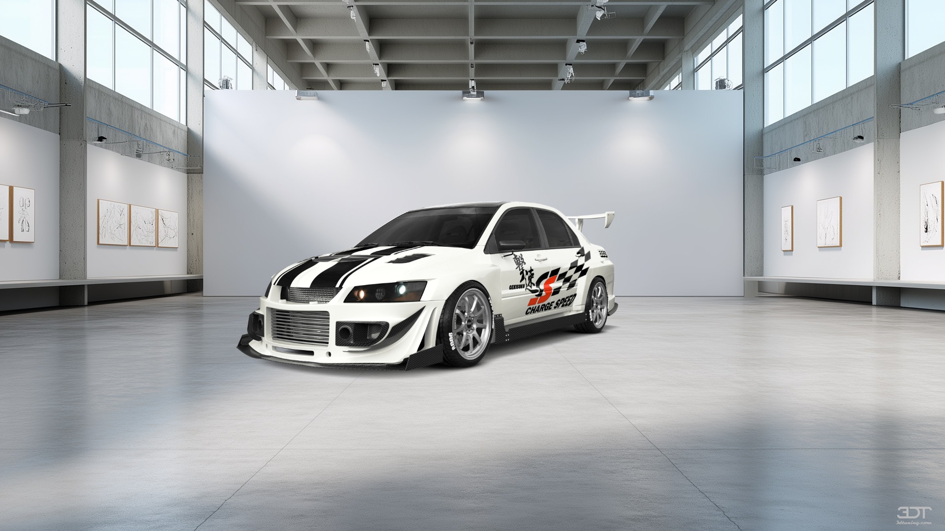 Mitsubishi Lancer Evo IX 4 Door Saloon 2005 tuning