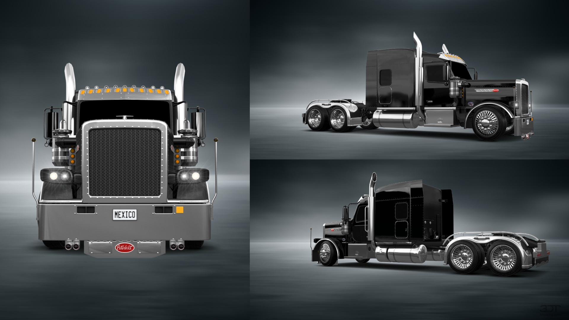 Peterbilt 589 Sleeper Cab Truck 2024 tuning