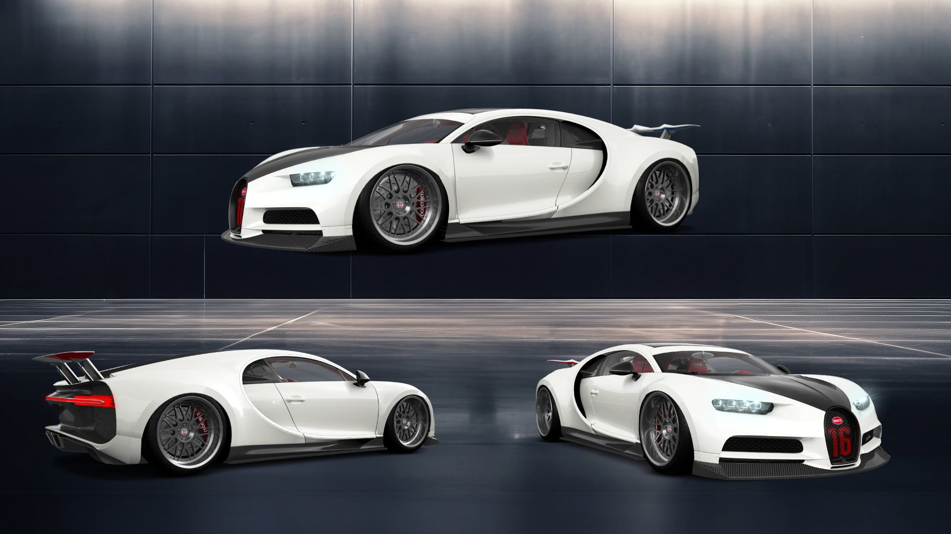 Bugatti Chiron 2 Door Coupe 2016