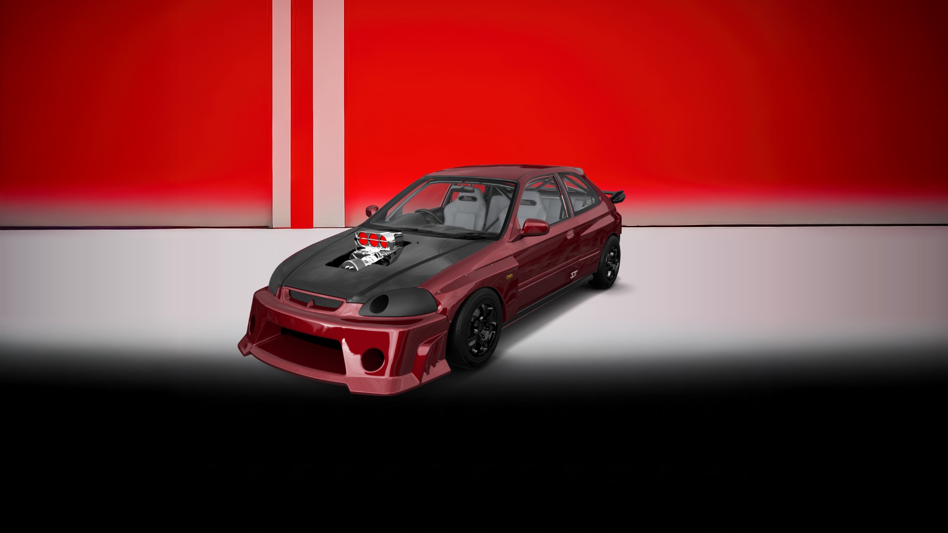 Honda Civic 3 Door Hatchback 1997 tuning