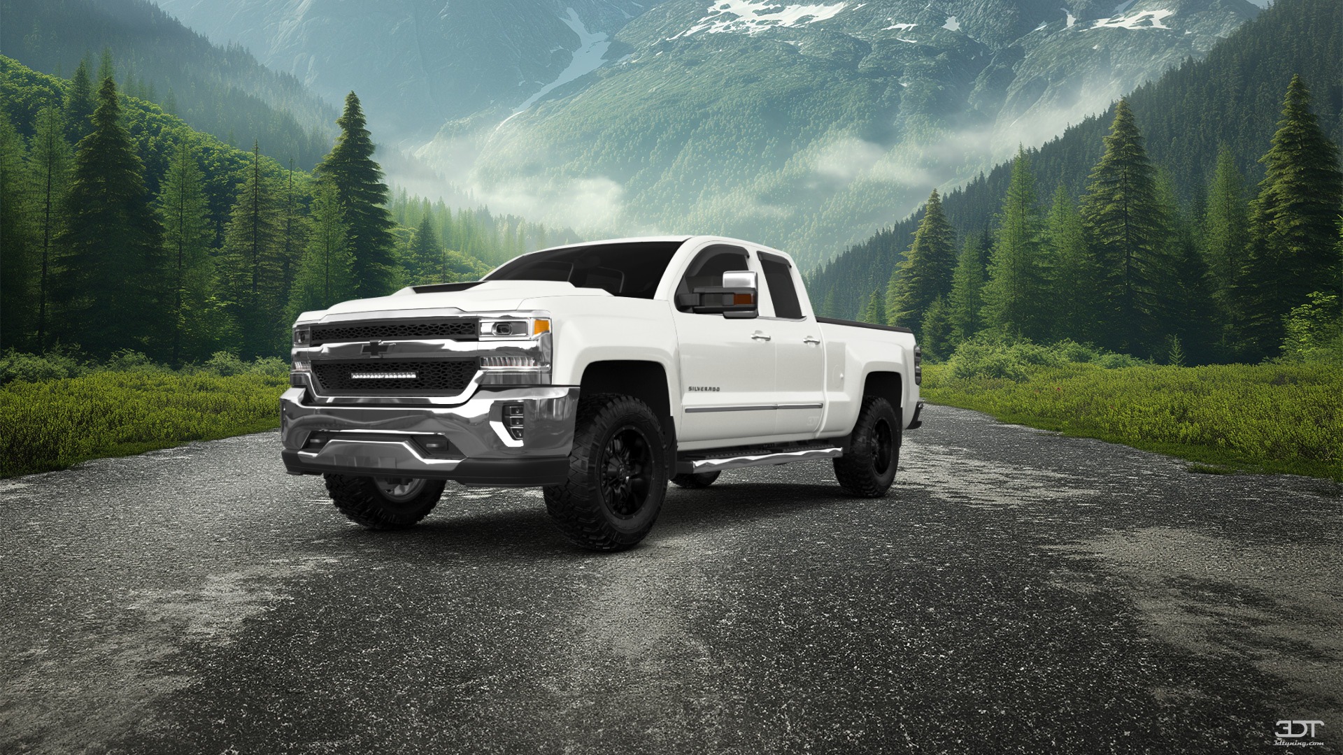 Chevrolet Silverado 1500 6.5 ft box 4 Door pickup truck 2016