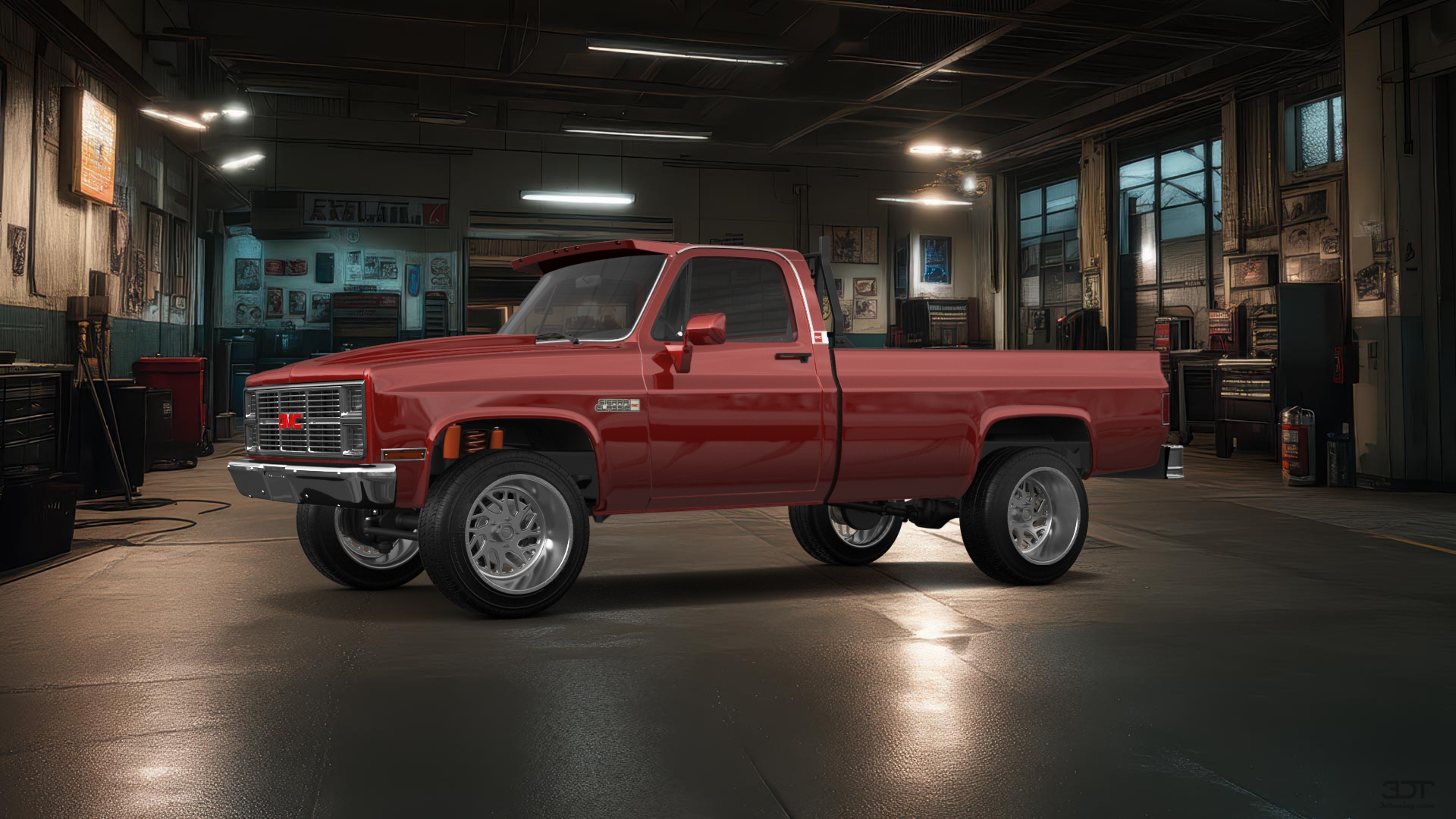 GMC Sierra 1500 2 Door pickup truck 1985 tuning