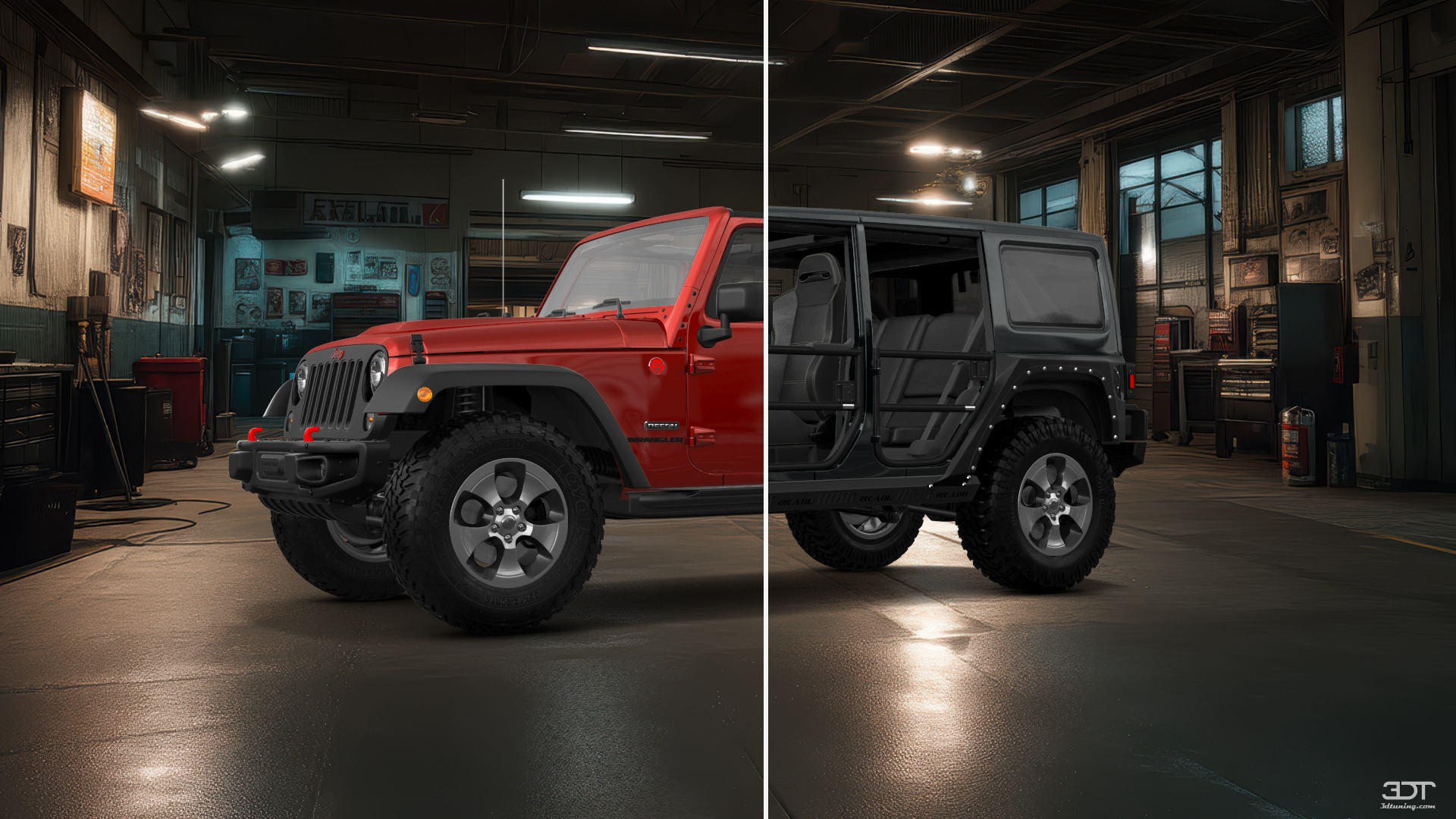 Jeep Wrangler Unlimited JK Rubicon Recon 4 Door SUV 2017