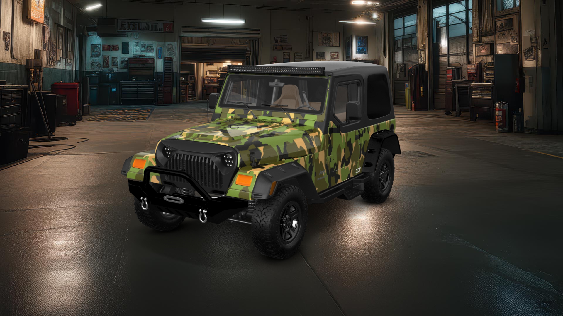 Jeep Wrangler TJ 2 Door SUV 1997 Images