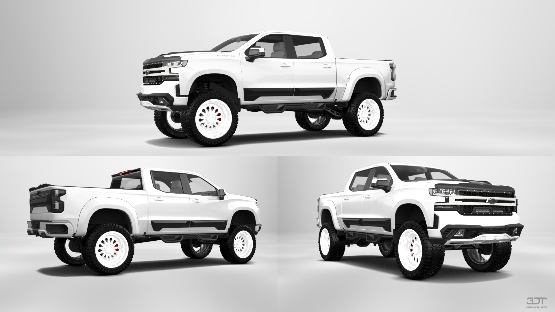 Chevrolet Silverado 1500 4 Door pickup truck 2019 tuning