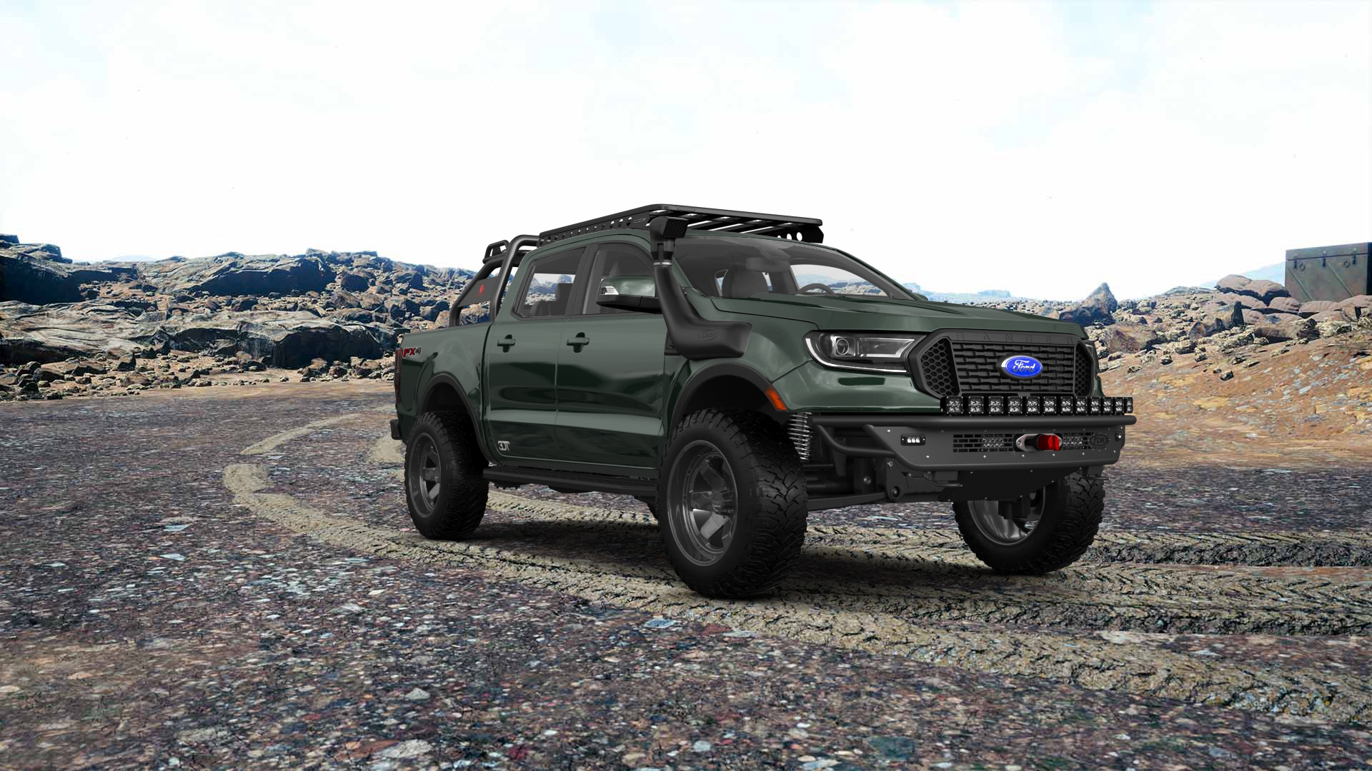 Ford Ranger 4 Door pickup truck 2019