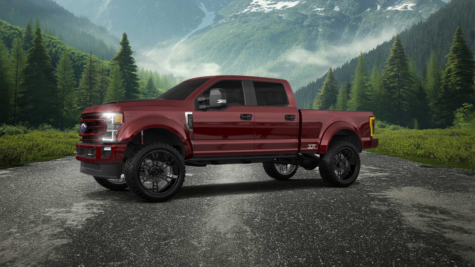 Ford F-250 4 Door pickup truck 2021