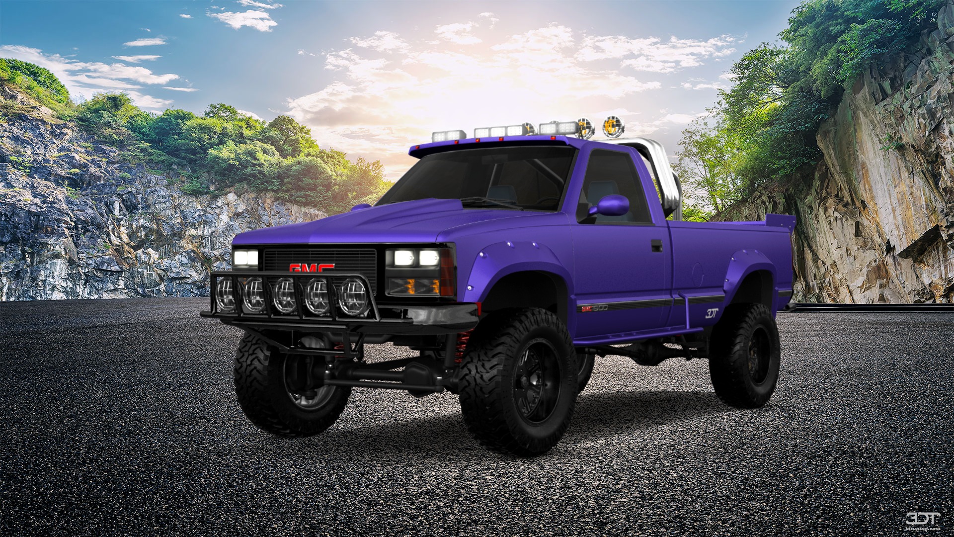 GMC Sierra 1500 2 Door pickup truck 1988 tuning