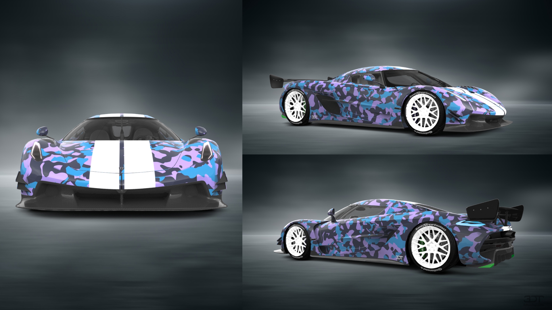 Koenigsegg Jesko 2 door targa top 2020