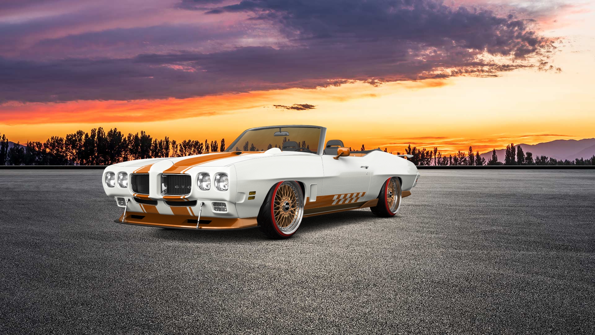 Pontiac GTO 2 Door Convertible 1971 tuning