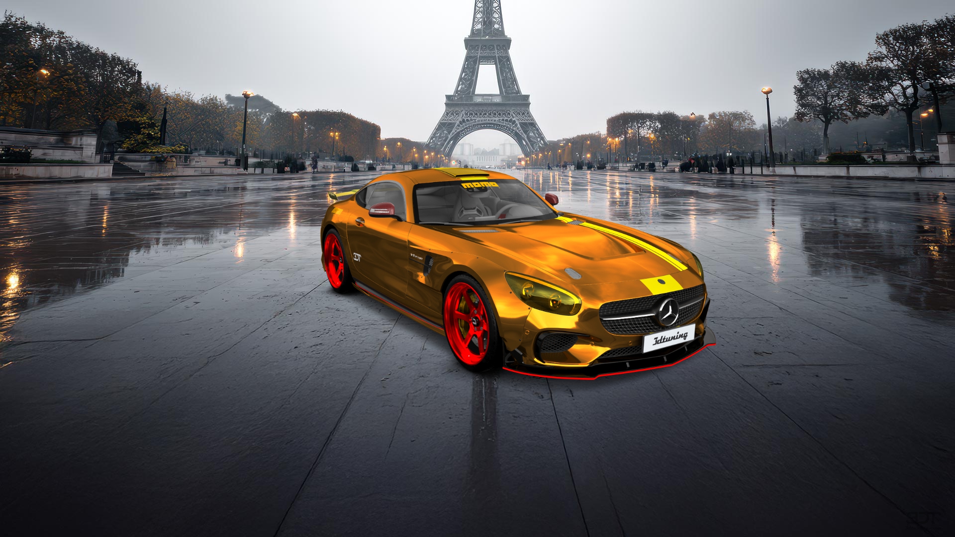 Mercedes AMG GT 2 door fastback coupe 2015