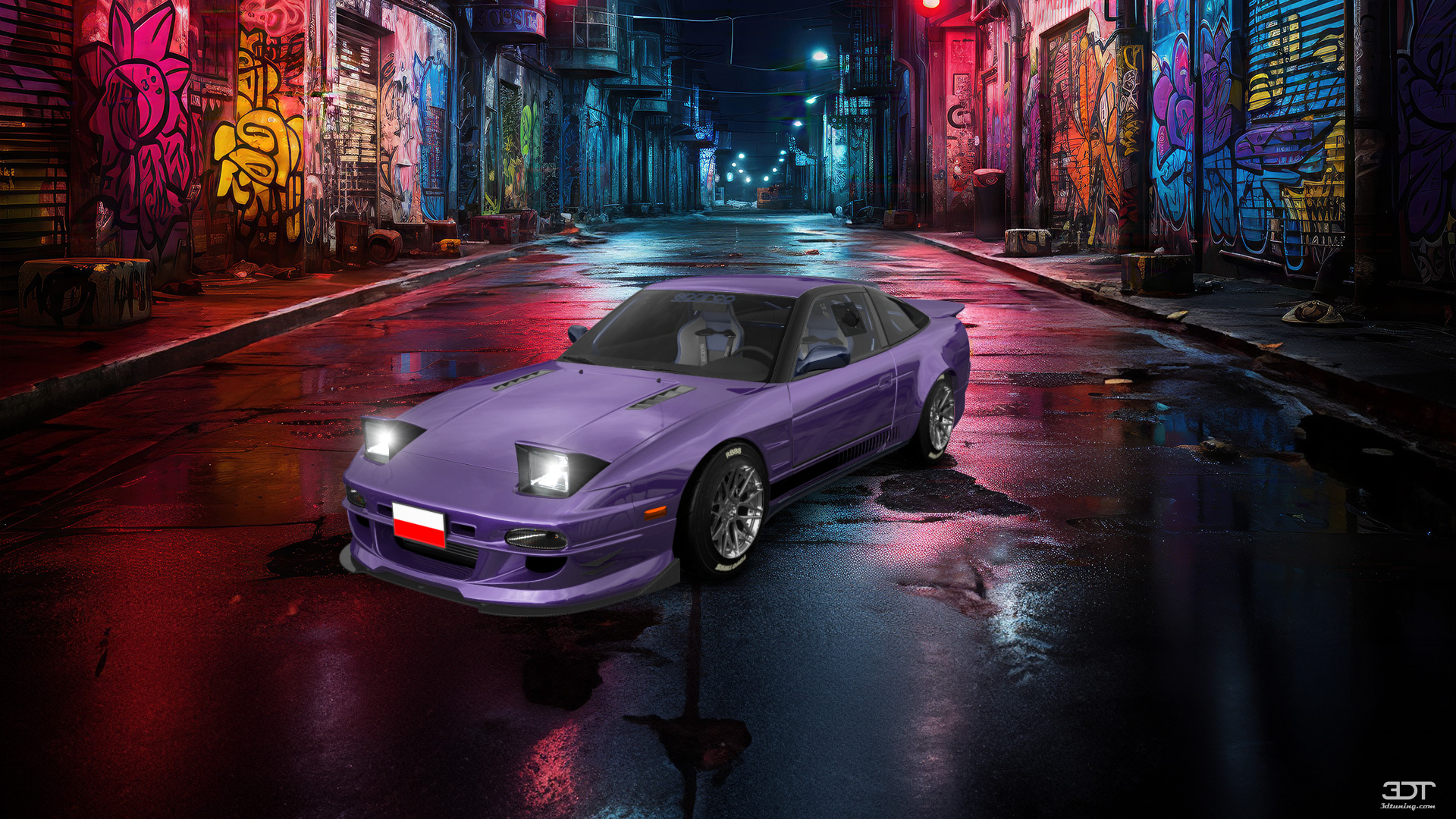 Nissan 240SX 3 Door Hatchback 1989 tuning