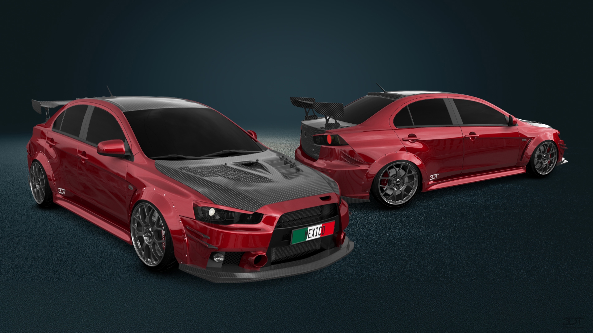 Mitsubishi Lancer Evolution X Sedan 2008