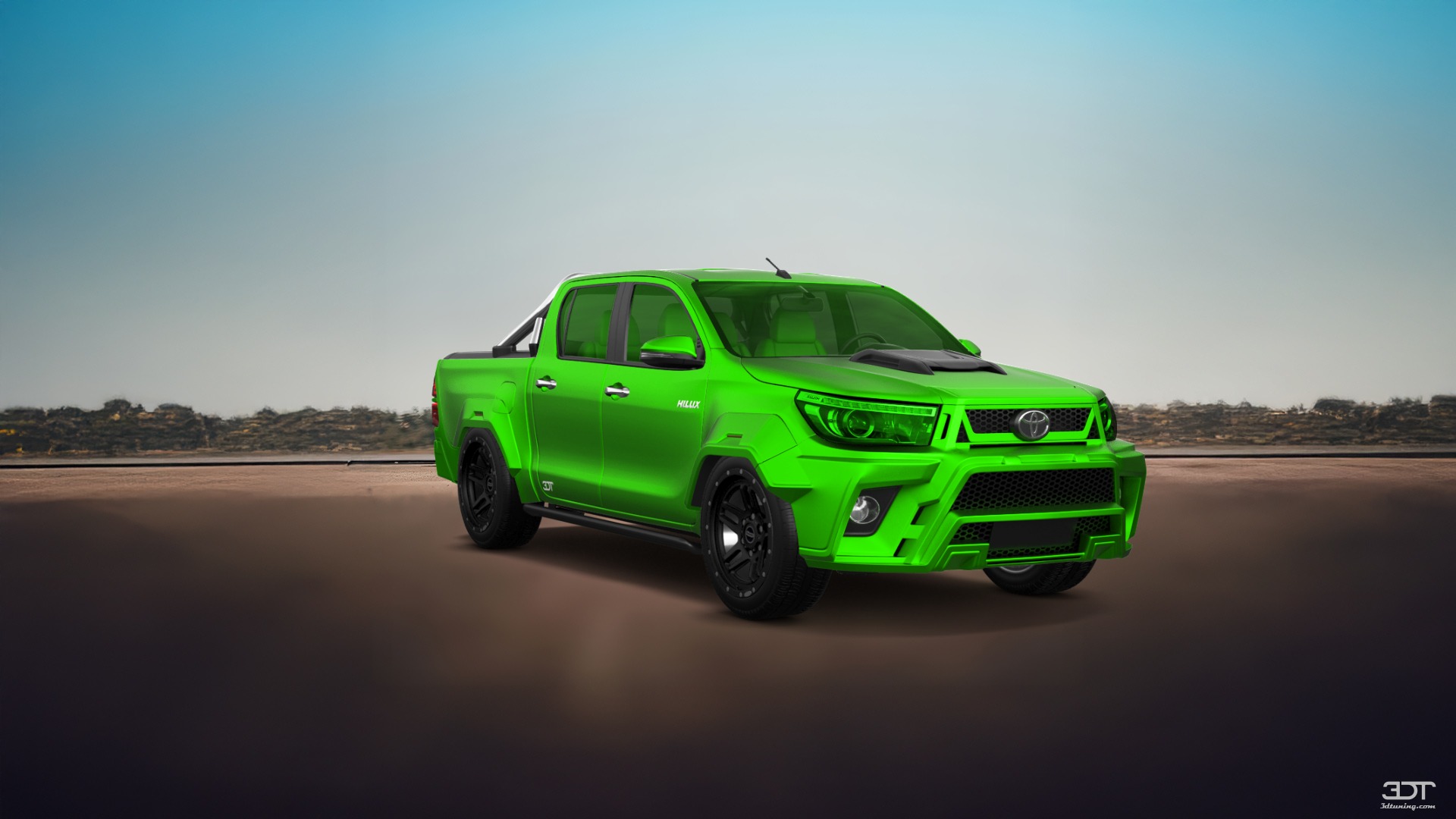Toyota Hilux Double Cab 4 Door pickup truck 2015 tuning