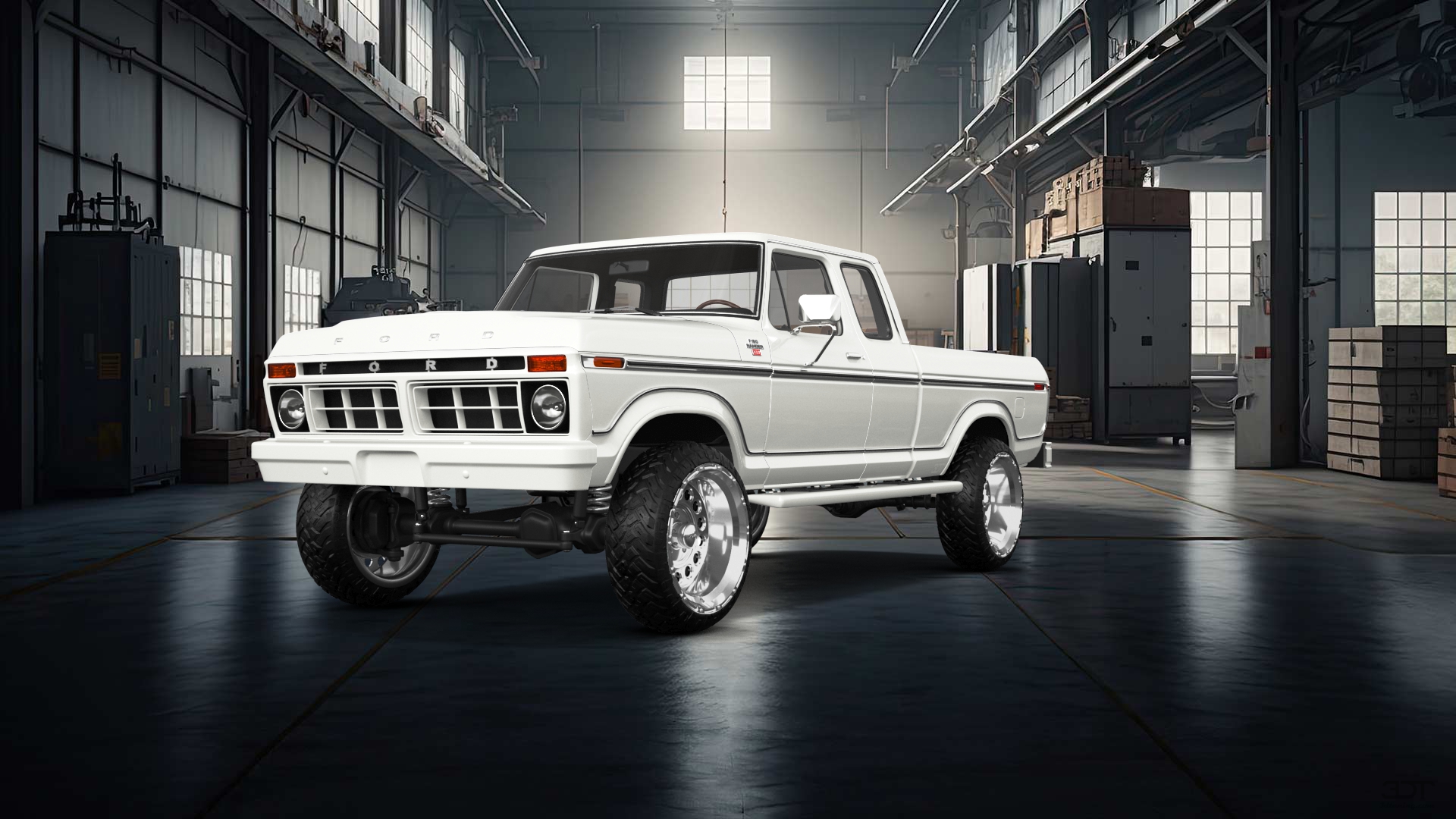 Ford F-150 SuperCab 2 Door pickup truck 1978 tuning