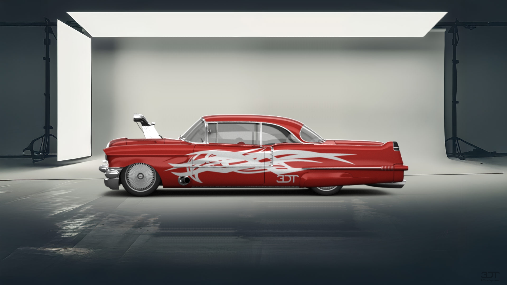 Cadillac De Ville Coupe 1956 tuning