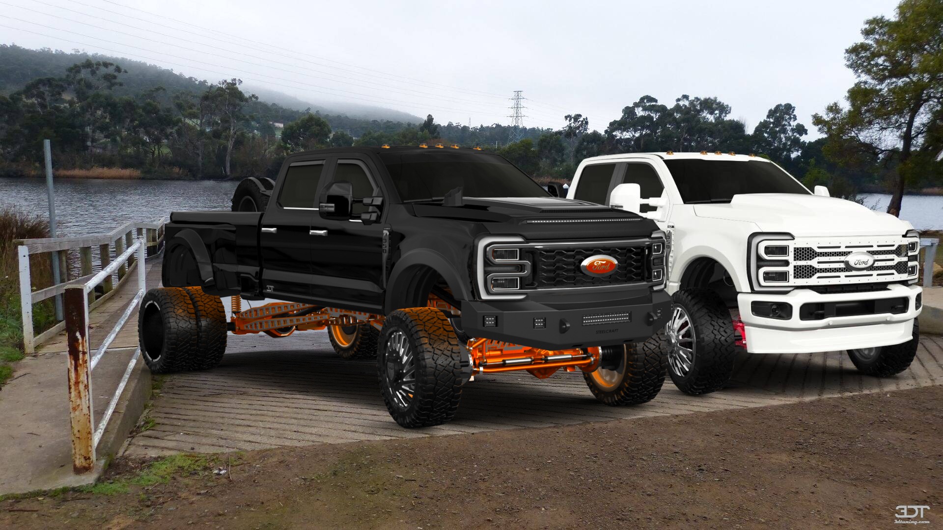 Ford F-350 DRW Crew Cab 4 Door pickup truck 2023 Images